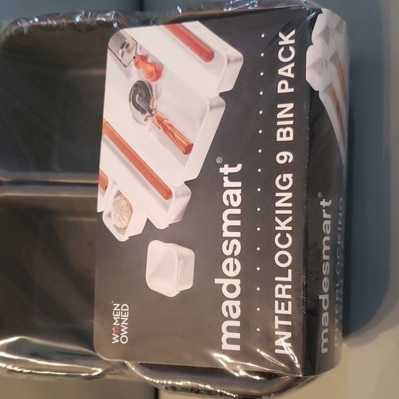 9 interlocking bins pack NWT - Picture 2 of 5